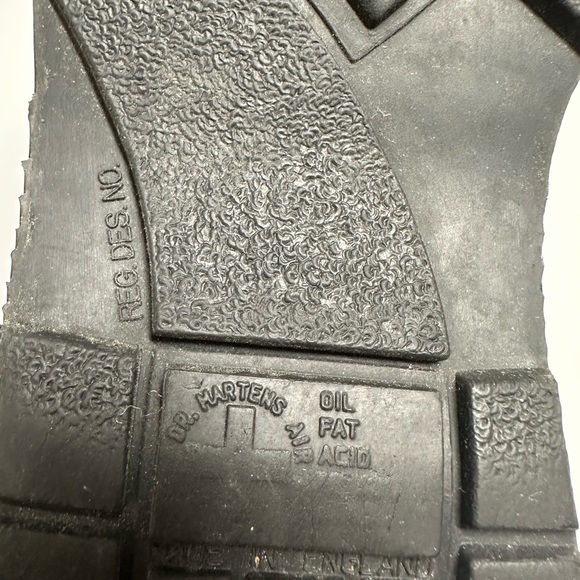 Vintage Dr. Martens Shoes Women’s Brown Leather Oxford with Thick Sole - Picture 9 of 9